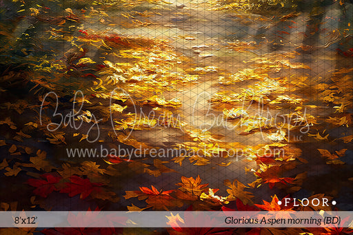 Fabric Floor Glorious Aspen morning (BD)