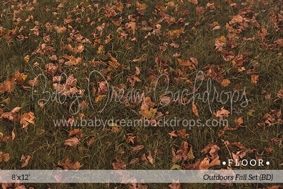 Fabric Floor Outdoors Fall Set (BD)