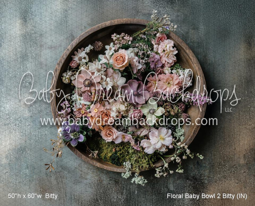 Floral Baby Bowl 2 Bitty (IN)