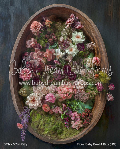 Floral Baby Bowl 4 Bitty (HM)