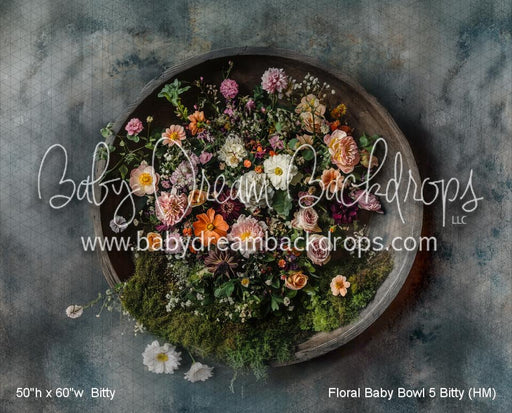 Floral Baby Bowl 5 Bitty (HM)