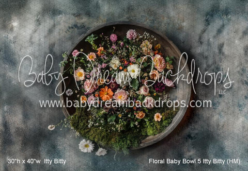 Floral Baby Bowl 5 Itty Bitty (HM)