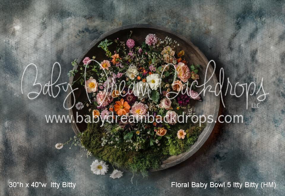 Floral Baby Bowl 5 Itty Bitty (HM)