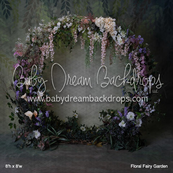 X Drop Floral Fairy Garden (BM)