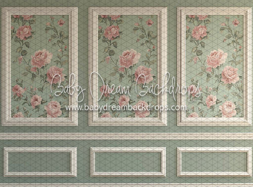 Floral Foliowall Dusty Sage (KR)