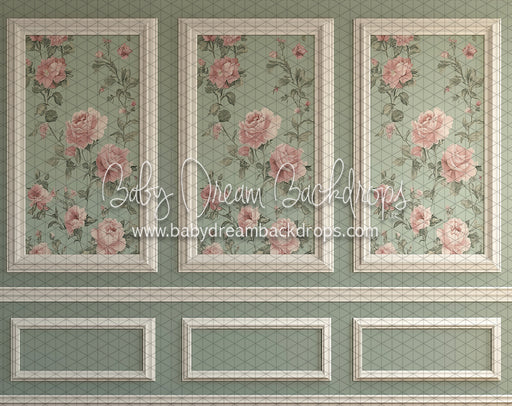 Floral Foliowall Dusty Sage (KR)
