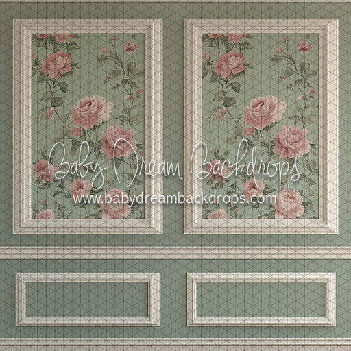 Floral Foliowall Dusty Sage (KR)
