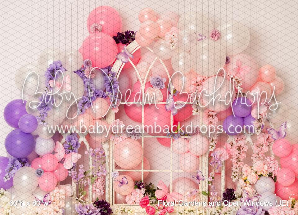 Floral Gardens and Open Windows (JE)