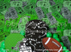 Football Tickets Kelly Green Helmet (NN)