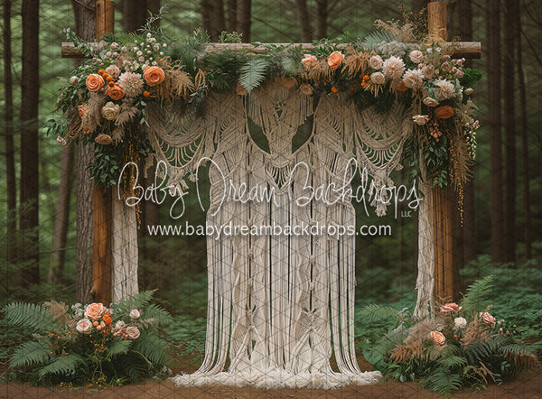 Forest Macrame Arch (JA)