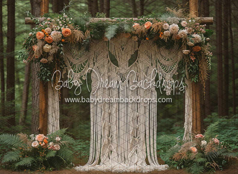 Forest Macrame Arch (JA)