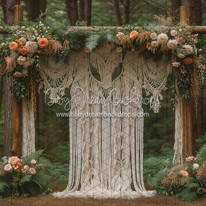Forest Macrame Arch (JA)