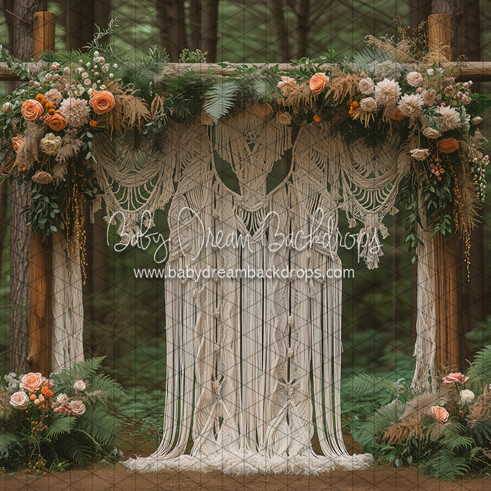Forest Macrame Arch (JA)