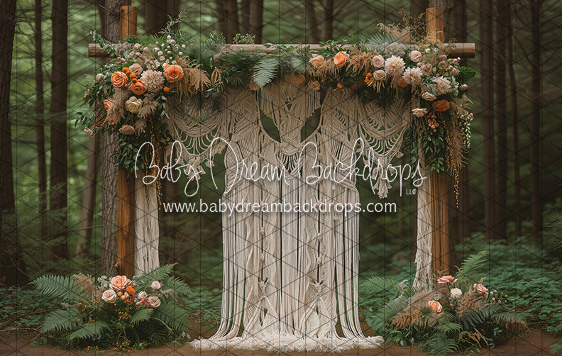 Forest Macrame Arch (JA)