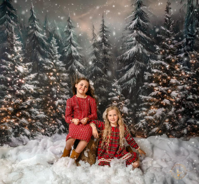 Evening Winter Pines (JA)