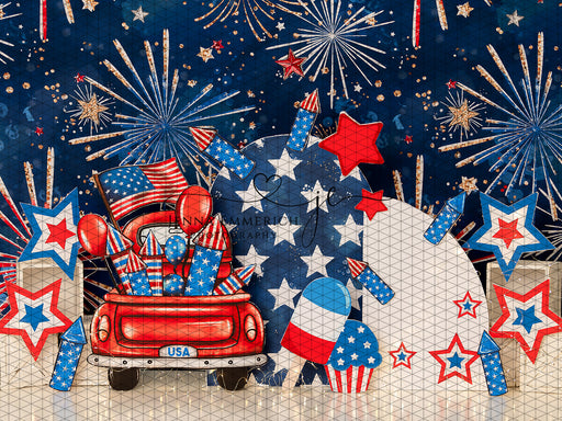 Fourth of July Firework Truck (JE)