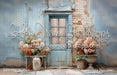 French Country Blue Door (WM)