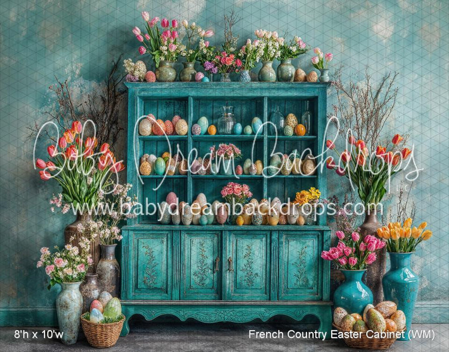 French Country Easter Cabinet (WM)
