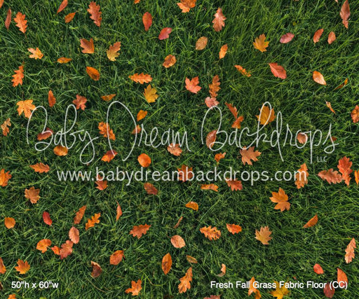 Fresh Fall Grass Fabric Floor (CC)
