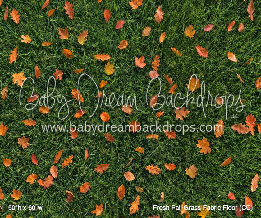 Fresh Fall Grass Fabric Floor (CC)