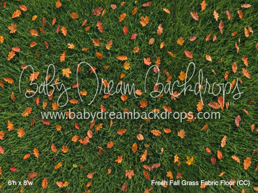 Fresh Fall Grass Fabric Floor (CC)