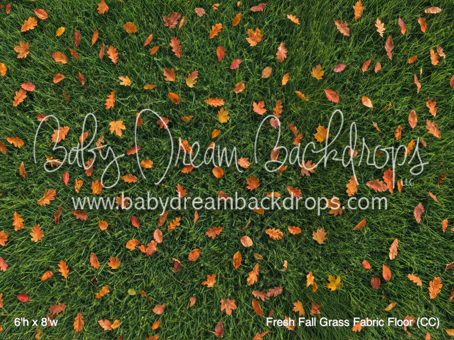 Fresh Fall Grass Fabric Floor (CC)