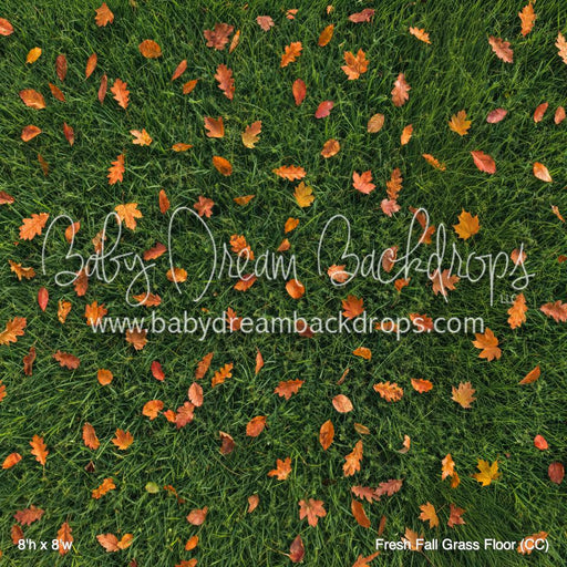 Fresh Fall Grass Fabric Floor (CC)