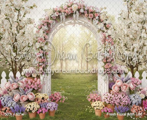 Fresh Floral Arch (JA)