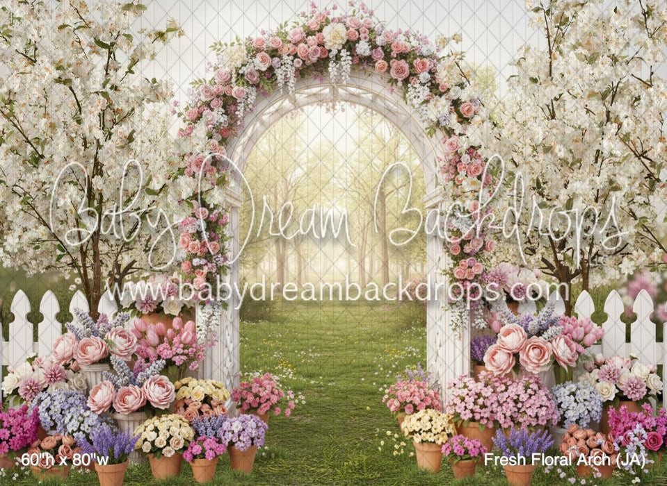 Fresh Floral Arch (JA)