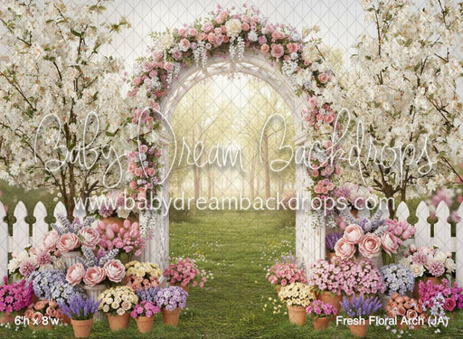 Fresh Floral Arch (JA)