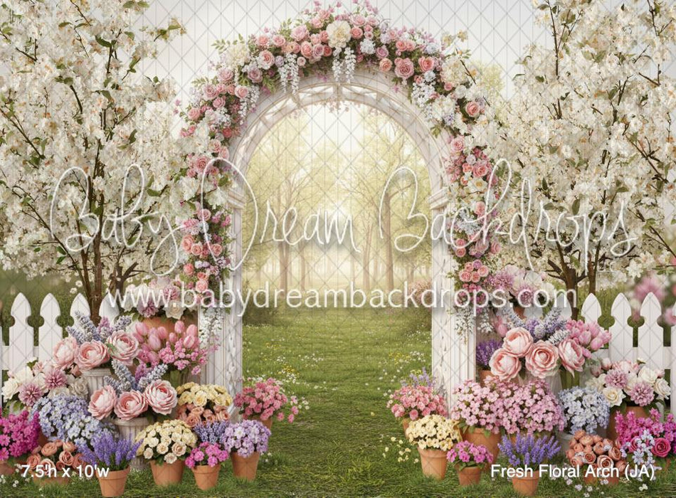 Fresh Floral Arch (JA)