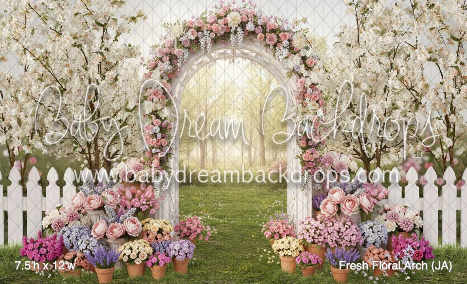 Fresh Floral Arch (JA)