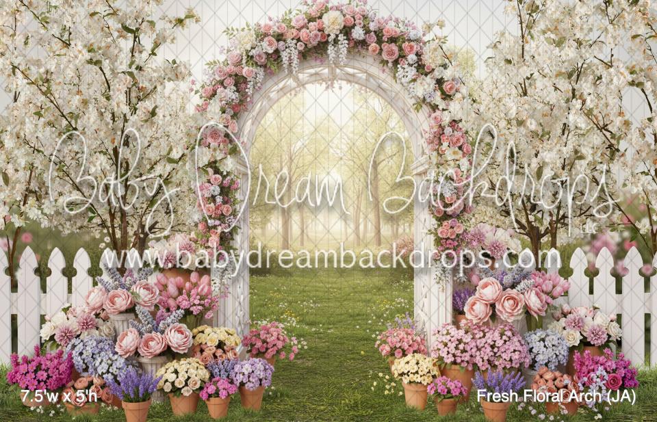 Fresh Floral Arch (JA)