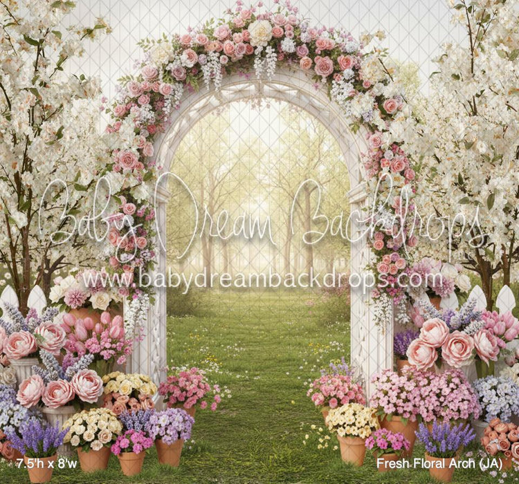 Fresh Floral Arch (JA)