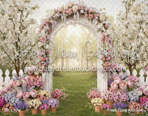 Fresh Floral Arch (JA)
