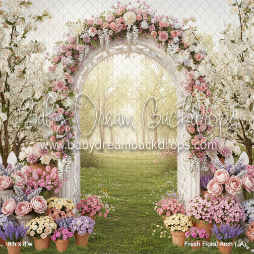 Fresh Floral Arch (JA)