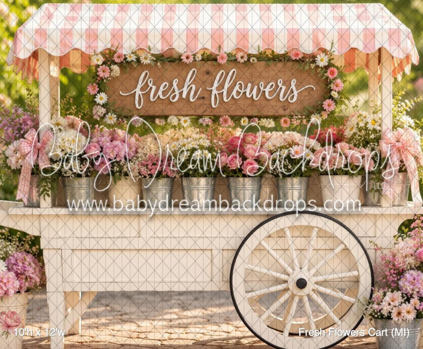 Fresh Flowers Cart (MI)