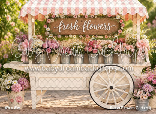 Fresh Flowers Cart (MI)
