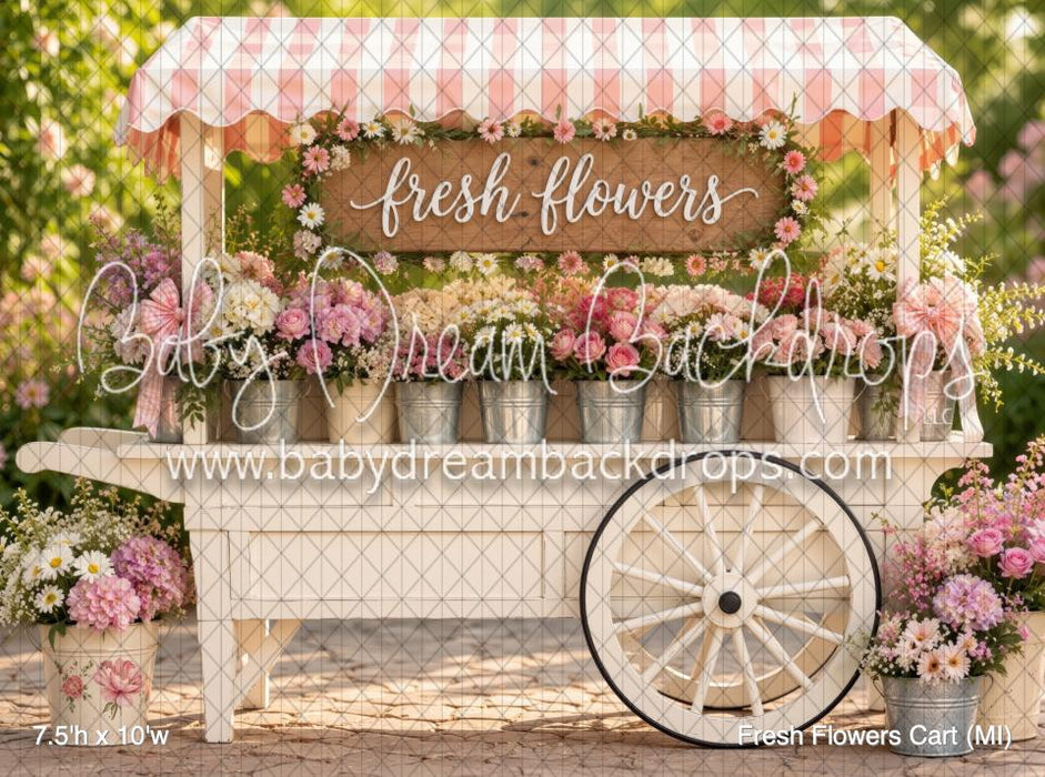 Fresh Flowers Cart (MI)