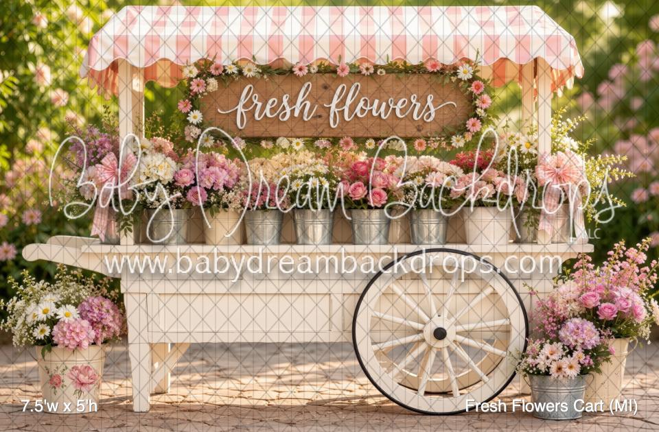 Fresh Flowers Cart (MI)