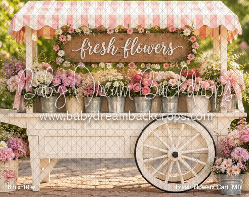 Fresh Flowers Cart (MI)
