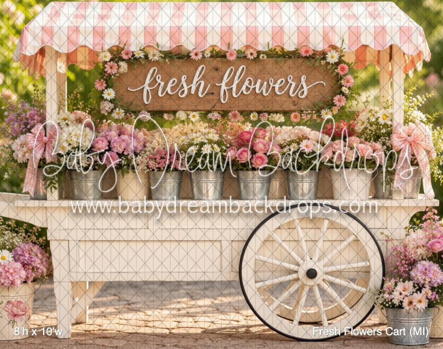 Fresh Flowers Cart (MI)
