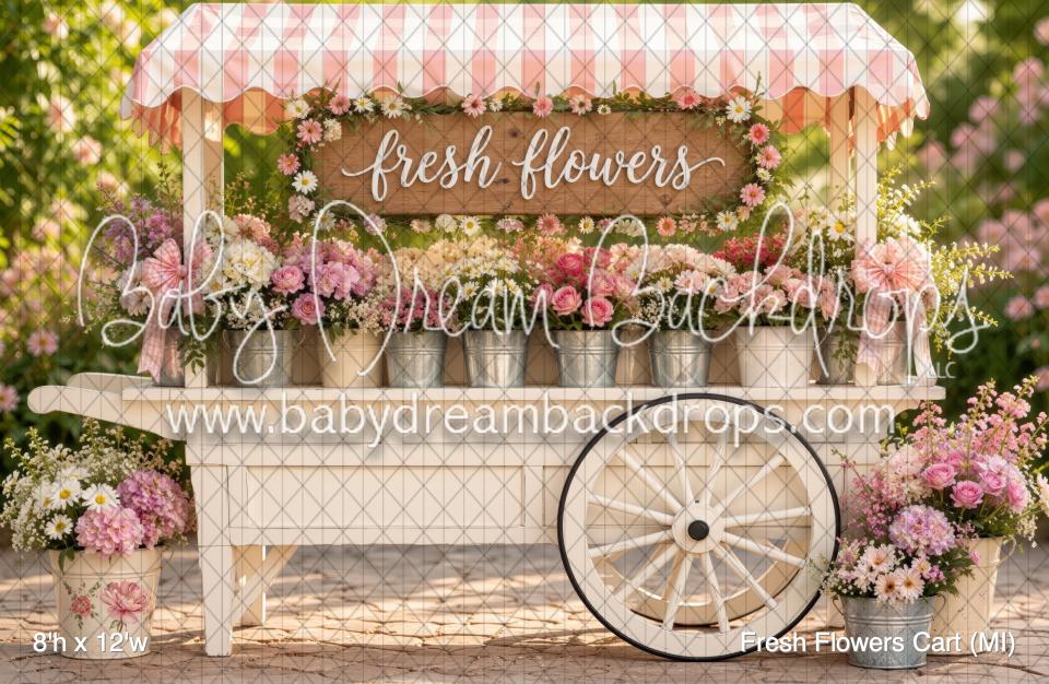 Fresh Flowers Cart (MI)