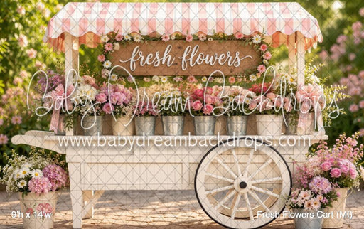 Fresh Flowers Cart (MI)