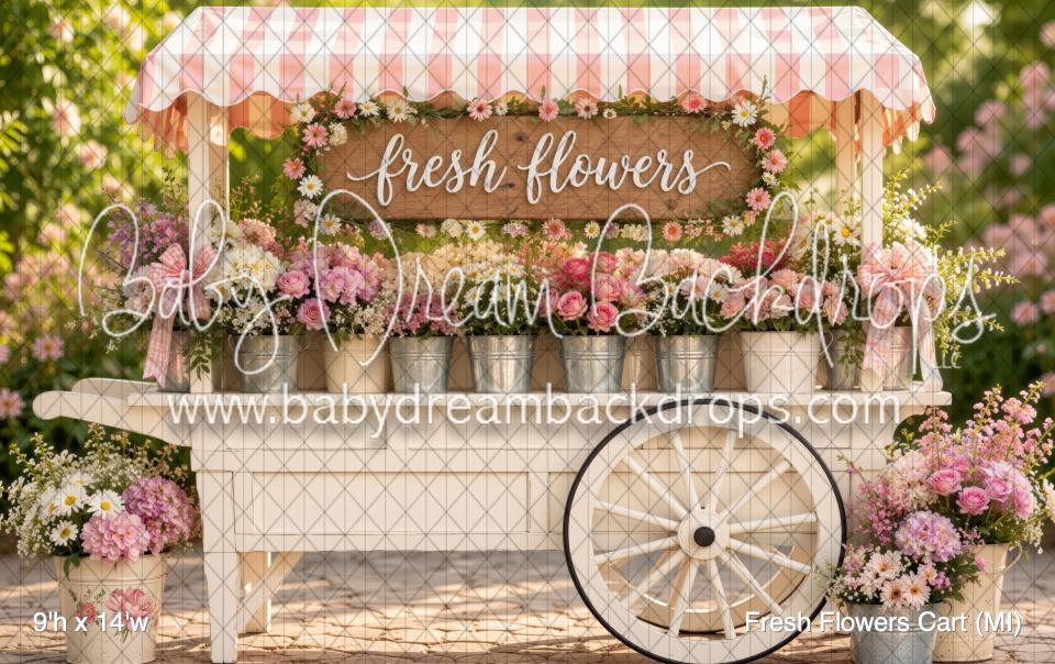 Fresh Flowers Cart (MI)