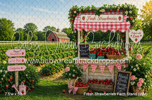 Fresh Strawberries Farm Stand (WM)
