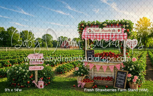 Fresh Strawberries Farm Stand (WM)