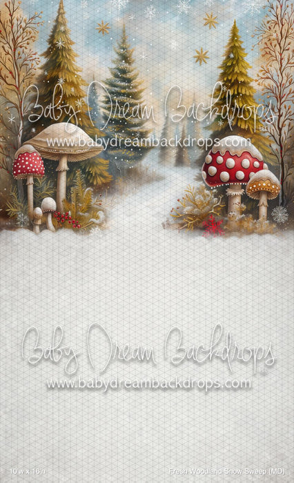 Fresh Woodland Snow Sweep (MD)