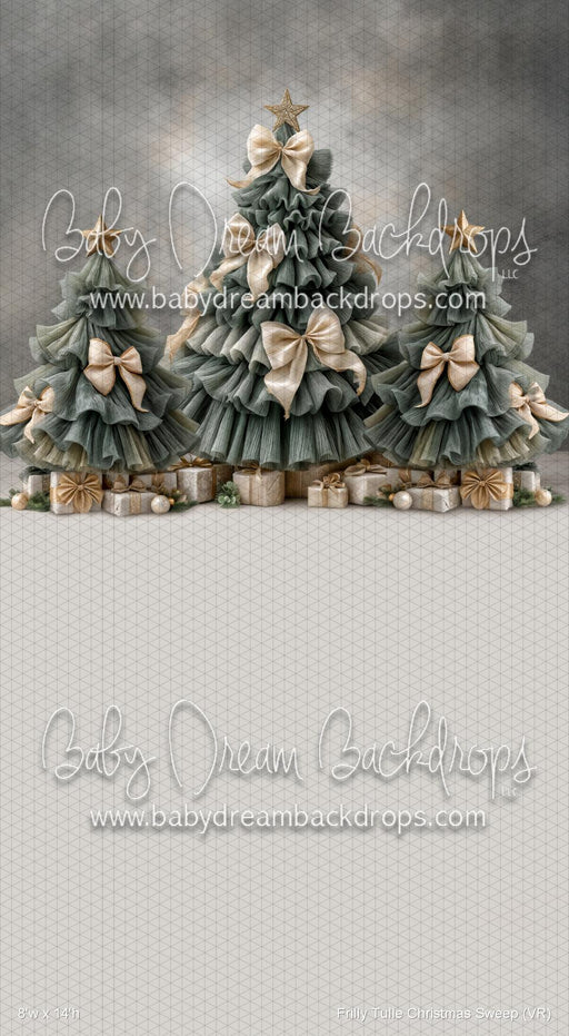 Frilly Tulle Christmas Sweep (VR)