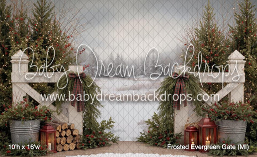 Frosted Evergreen Gate (MI)